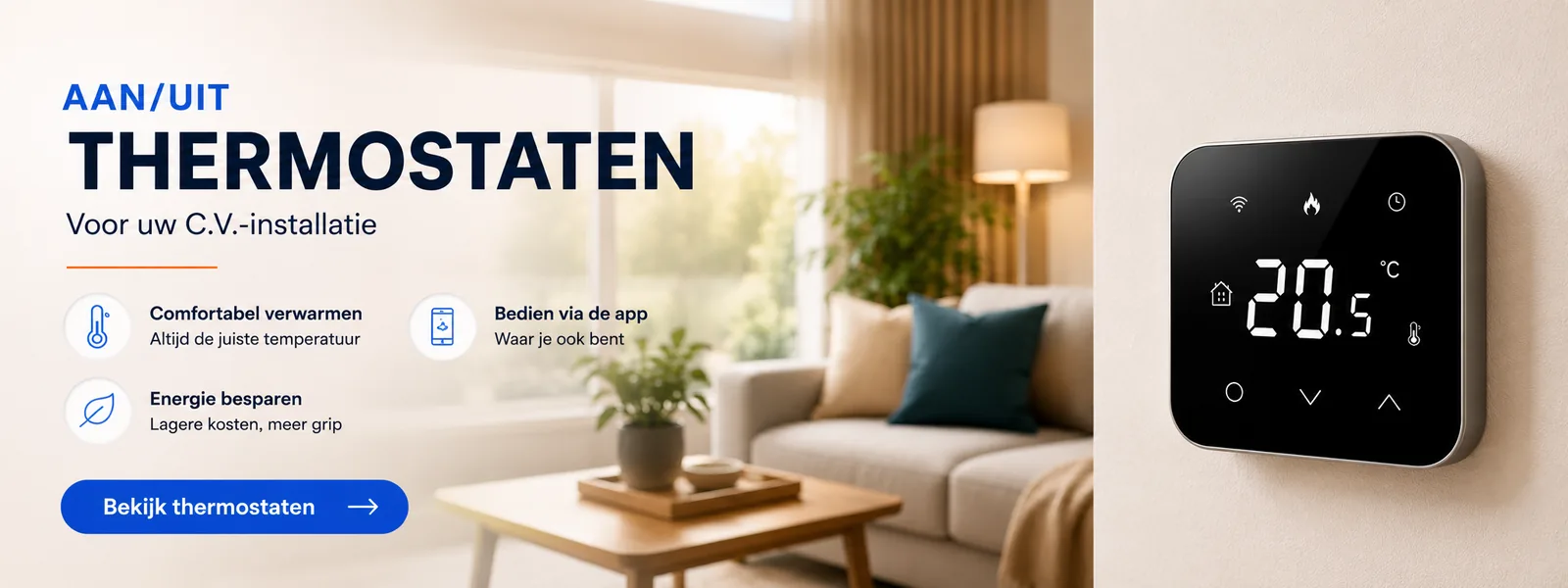 Aan uit thermostaten